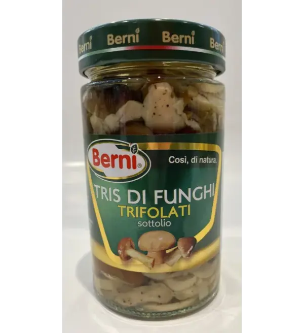 Berni Sautéed Mixed Mushrooms in Olive Oil 290g