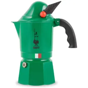 Bialetti Alpina Stovetop Moka Pot 3 Cup Espresso Maker