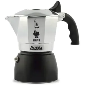 Bialetti Brikka 2-Cup Moka Pot Stovetop Espresso Maker
