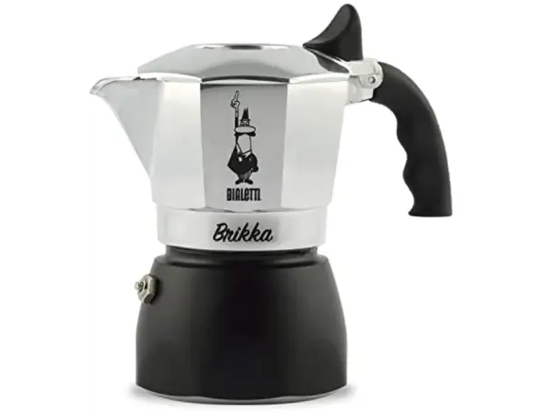 Bialetti Brikka 2-Cup Moka Pot Stovetop Espresso Maker