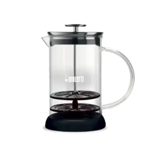 Bialetti Glass Manual Milk Frother 330ml
