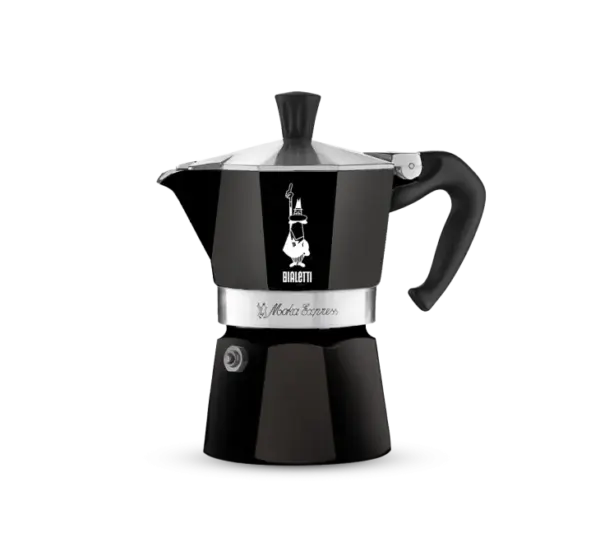 Bialetti Moka Express Stovetop Espresso Maker 3 Cup Red or Black