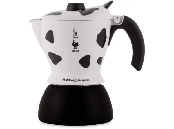 Bialetti Mukka Stovetop Cappuccino Maker for 2 Cups