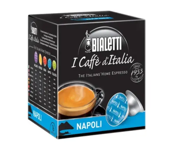 Bialetti Napoli Compatible Bold Roast Coffee Capsules - Image 2