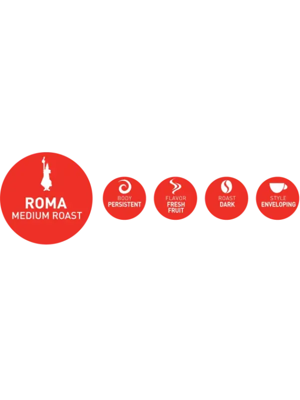 Bialetti Roma Medium Roast Coffee Capsules