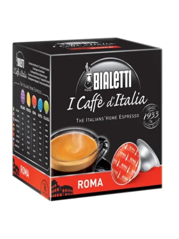 Bialetti Roma Medium Roast Coffee Capsules - Image 2