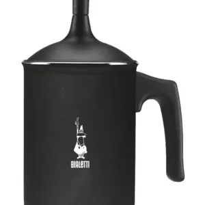 Bialetti TUTTOCREMA 1L Black Milk Frother for Perfect Foam