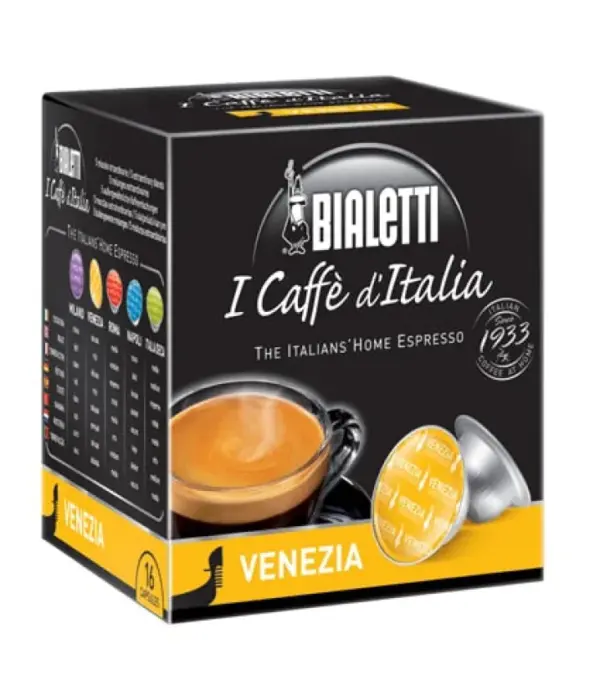 Bialetti Venezia Light Roast Nespresso Compatible Coffee Capsules