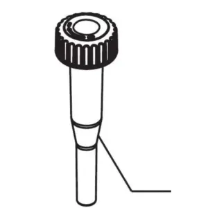Black Coffee Grinder Adjustment Key for Precise Settings