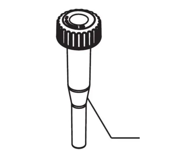 Black Coffee Grinder Adjustment Key for Precise Settings