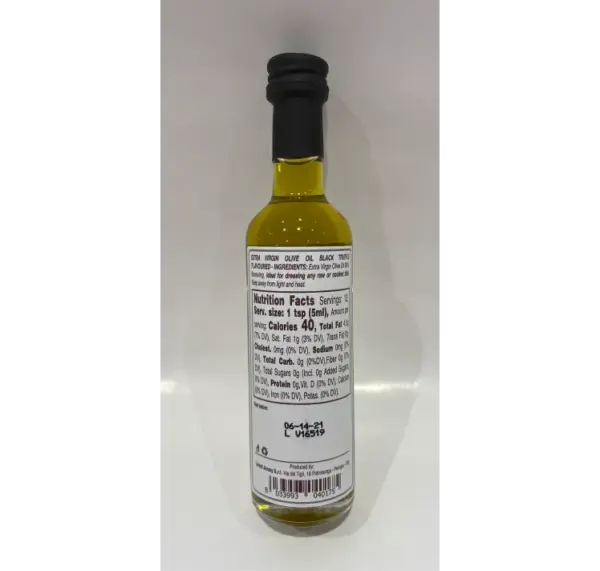 Black Truffle EVOO Oil - Tartufi Jimmy 60ml