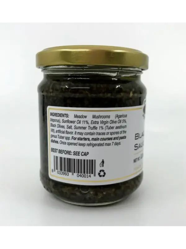 Black Truffle Sauce by Tartufi Jimmy 180g - Image 2
