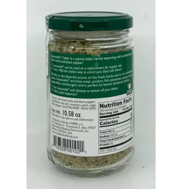 Bologna Aromatic Herbal Salt Seasoning - Caber, 300g