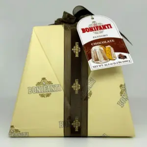 Bonifanti Chocolate Pandoro Italian Holiday Bread Gift 1kg Wrapped