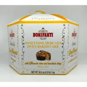 Bonifanti Gran Moscato Panettone 1000g Italian Holiday Cake