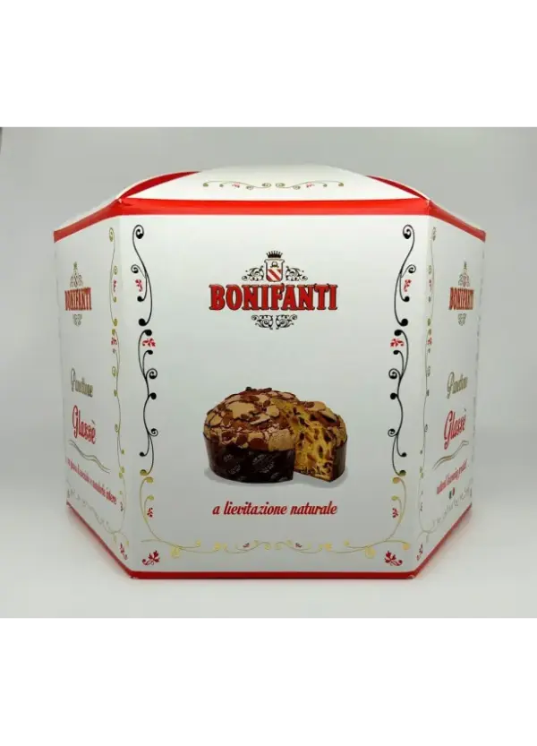 Bonifanti Italian Classic Panettone with Almonds 1kg - Image 2