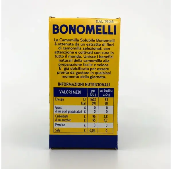 Bonomelli Soluble Chamomile Tea Bags, 100g
