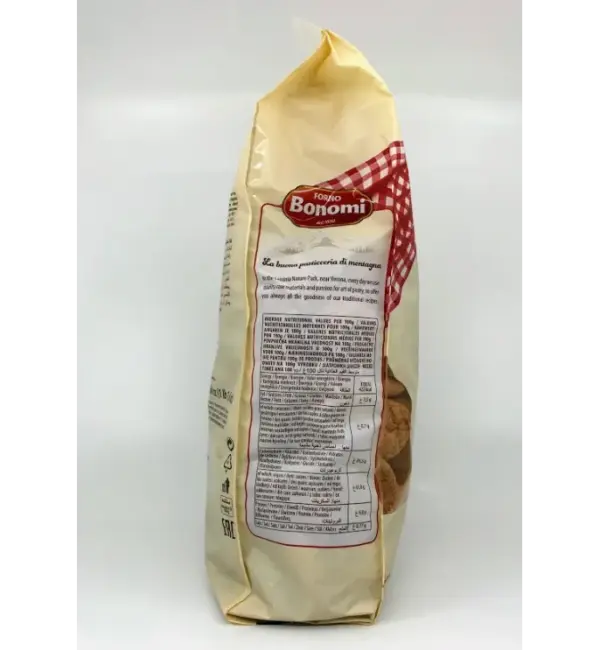 Bonomi Amaretti Cookies 500g (17.6 oz) Italian Almond Biscuits