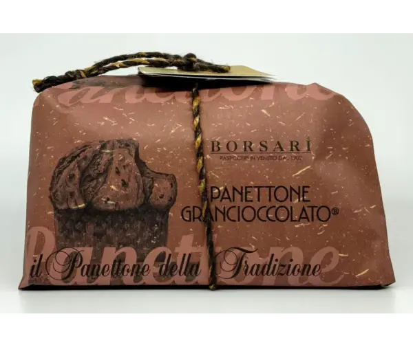 Borsari Italian Panettone Chocolate Chunk 1kg - Image 2