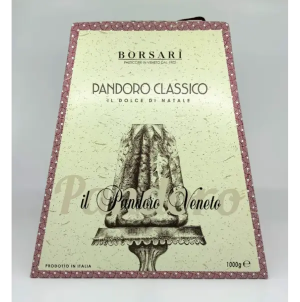 Borsari Pandoro Classic Italian Sweet Bread 1kg - Image 2
