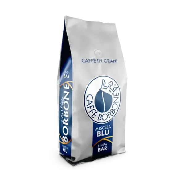 Caffe Borbone Blu Espresso Whole Bean Coffee 2.2lb Bag - Italian Roast