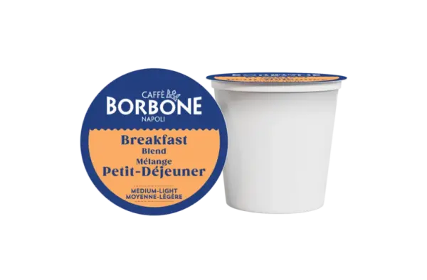 Caffe Borbone Breakfast Blend K-Cups Medium Roast Arabica Coffee - Image 2