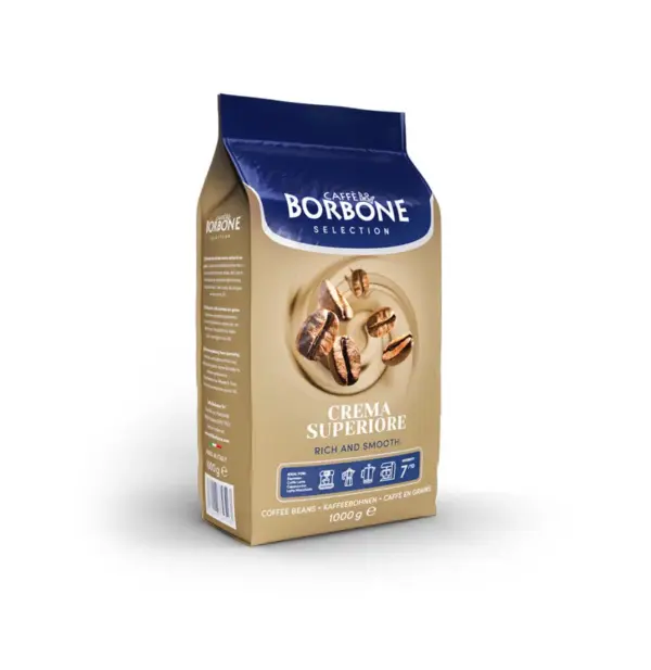 Caffe Borbone Crema Superiore Whole Bean Espresso Coffee 2.2lb Bag