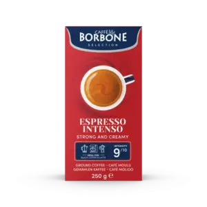 Caffe Borbone Intenso Ground Espresso 250g Brick