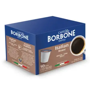 Caffe Borbone Italian K-Cups Medium Dark Roast 100g