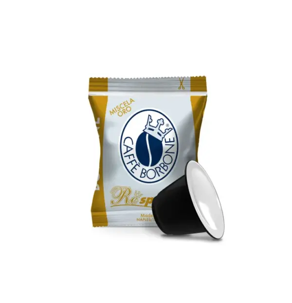 Caffe Borbone Oro Nespresso Capsules 100ct - Rich Espresso Blend