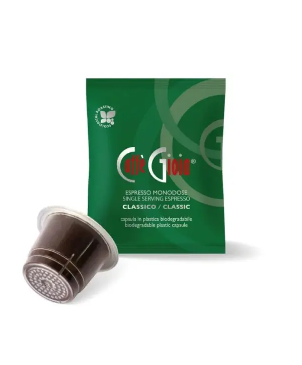 Caffe Gioia Espresso Capsules for Nespresso - 10 Count
