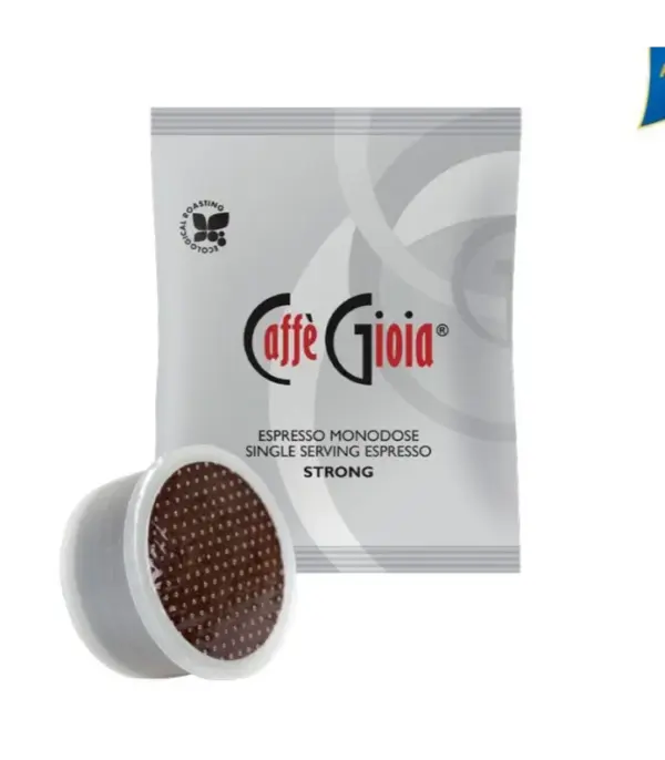 Caffe Gioia Strong Espresso Capsules for Lavazza Machines - 100 Count