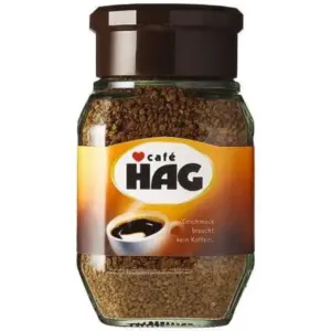 Caffe Hag Instant Espresso Ground Coffee for Rich Flavor