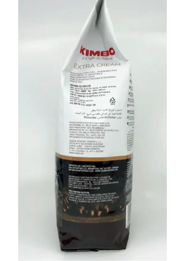 Caffe Kimbo Extra Crema Espresso Whole Beans Coffee 2.2 lb - Image 2