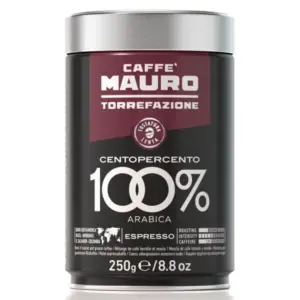 Caffe Mauro 100% Arabica Moka Pot Coffee Beans 250g