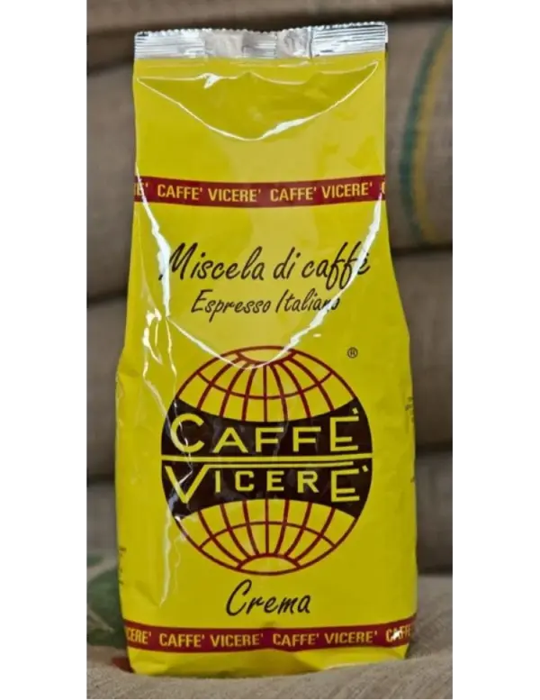 Caffe Vicere Crema Espresso Whole Bean Coffee - Image 2
