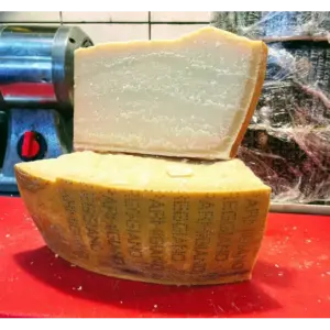 Calabria Pork Store Authentic Parmigiano Reggiano Cheese 1 lb Wedge