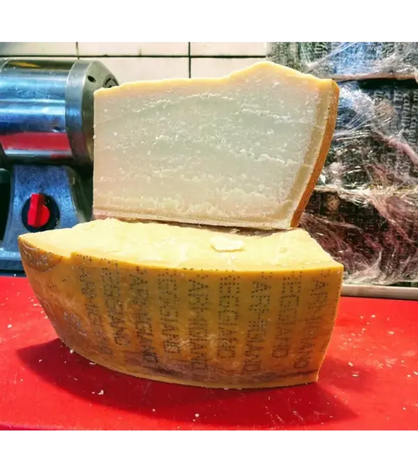 Calabria Pork Store Authentic Parmigiano Reggiano Cheese 1 lb Wedge