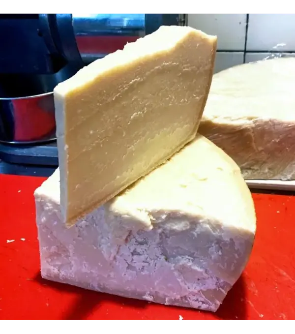 Calabria Pork Store Authentic Parmigiano Reggiano Cheese 1 lb Wedge - Image 2