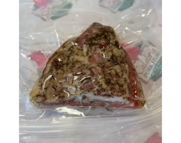 Calabria Pork Store Guanciale - Italian Cured Pork Cheek