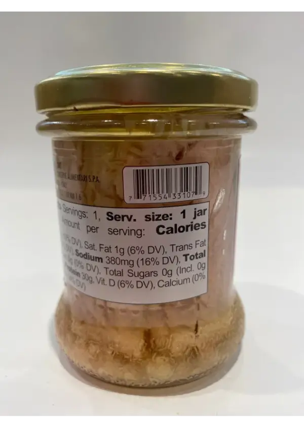 Callipo Yellowfin Tuna in Olive Oil, 6oz Can