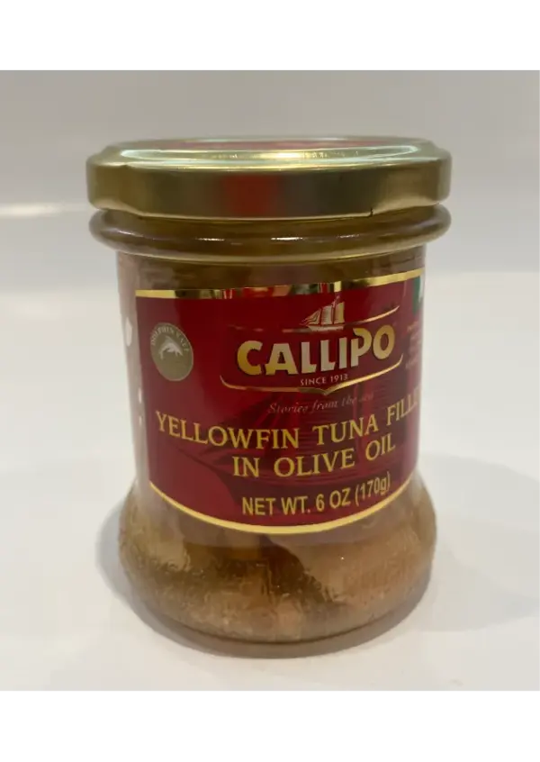 Callipo Yellowfin Tuna in Olive Oil, 6oz Can - Image 2
