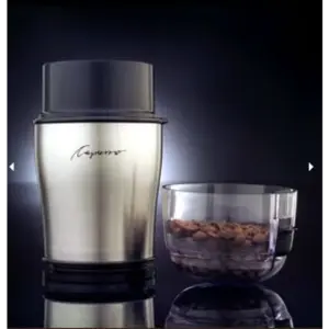 Capresso Cool Grind Stainless Steel Coffee Grinder for Fresh Grounds