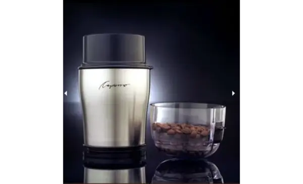 Capresso Cool Grind Stainless Steel Coffee Grinder for Fresh Grounds