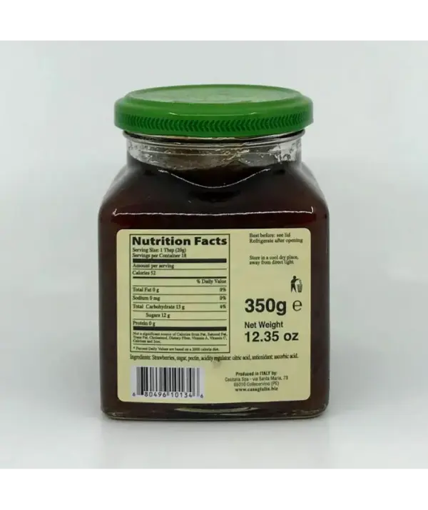 Casa Giulia Strawberry Jam 350g - Sweet & Natural Fruit Spread