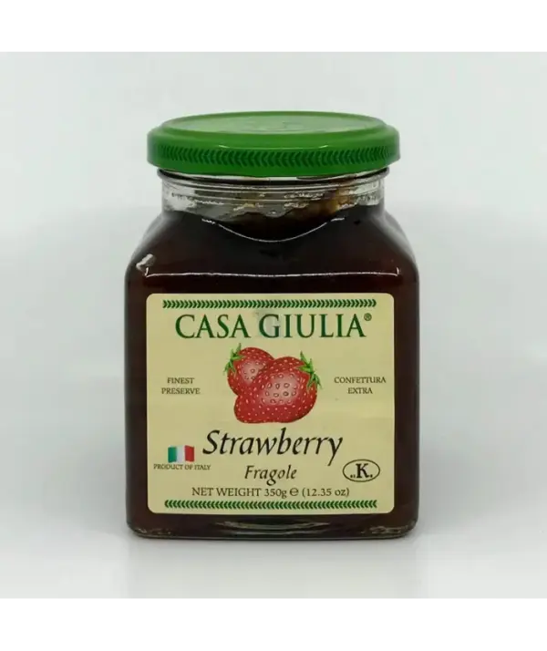 Casa Giulia Strawberry Jam 350g - Sweet & Natural Fruit Spread - Image 2