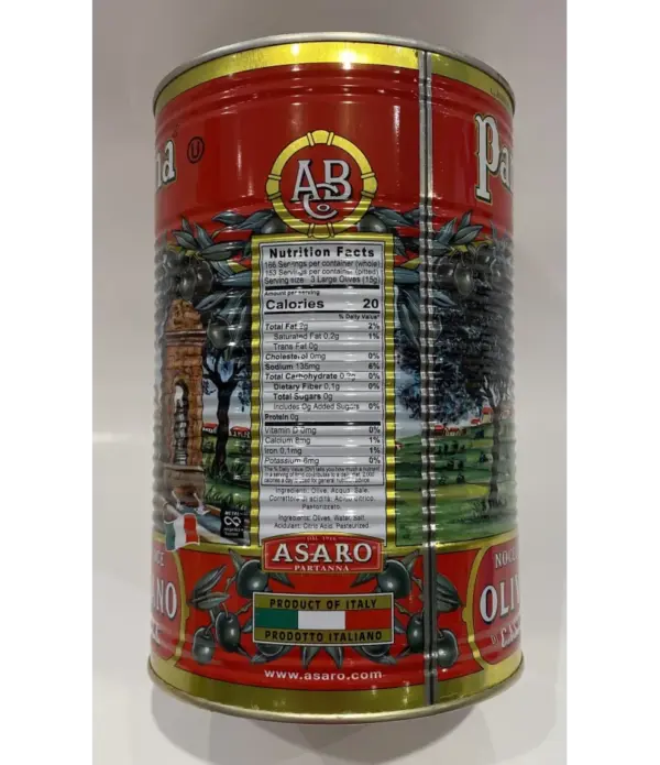 Castelvetrano Green Olives - Buttery & Mild - Partanna - 4.1kg