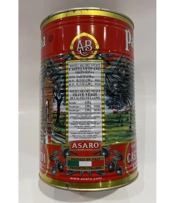 Castelvetrano Green Olives - Buttery & Mild - Partanna - 4.1kg - Image 3