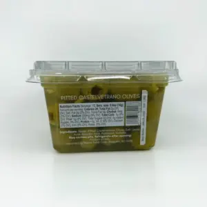 Castelvetrano Pitted Green Olives 450g Ready to Eat