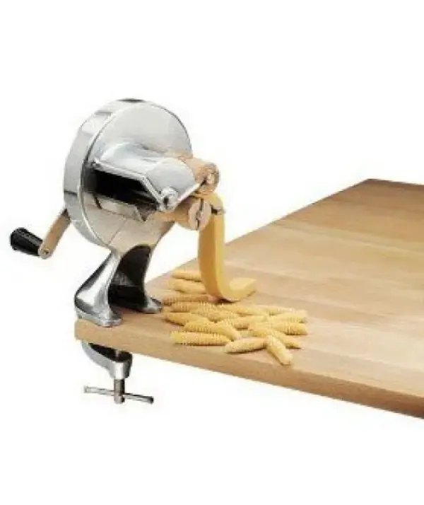 Cavatelli Pasta Maker with Wood Rollers